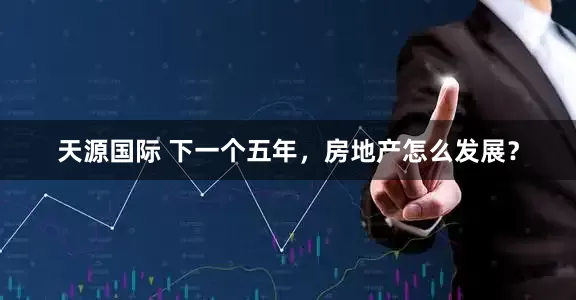 天源国际 下一个五年，房地产怎么发展？